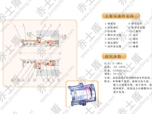 CM462B機械密封 CM462B機械密封